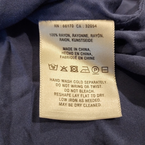 Anthropologie Holding Horses Ombré Dip Dye Tassel knee length Dress size 0 - Picture 6 of 16